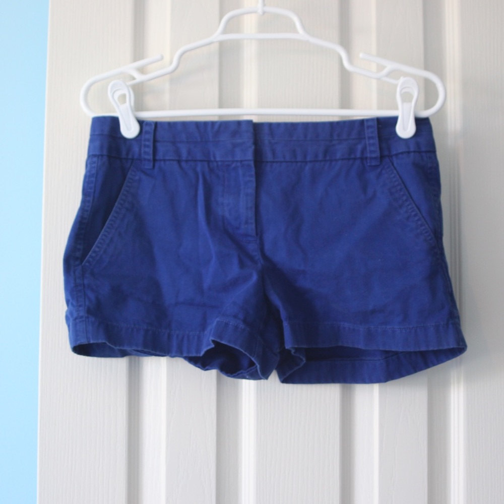 Blue shorts